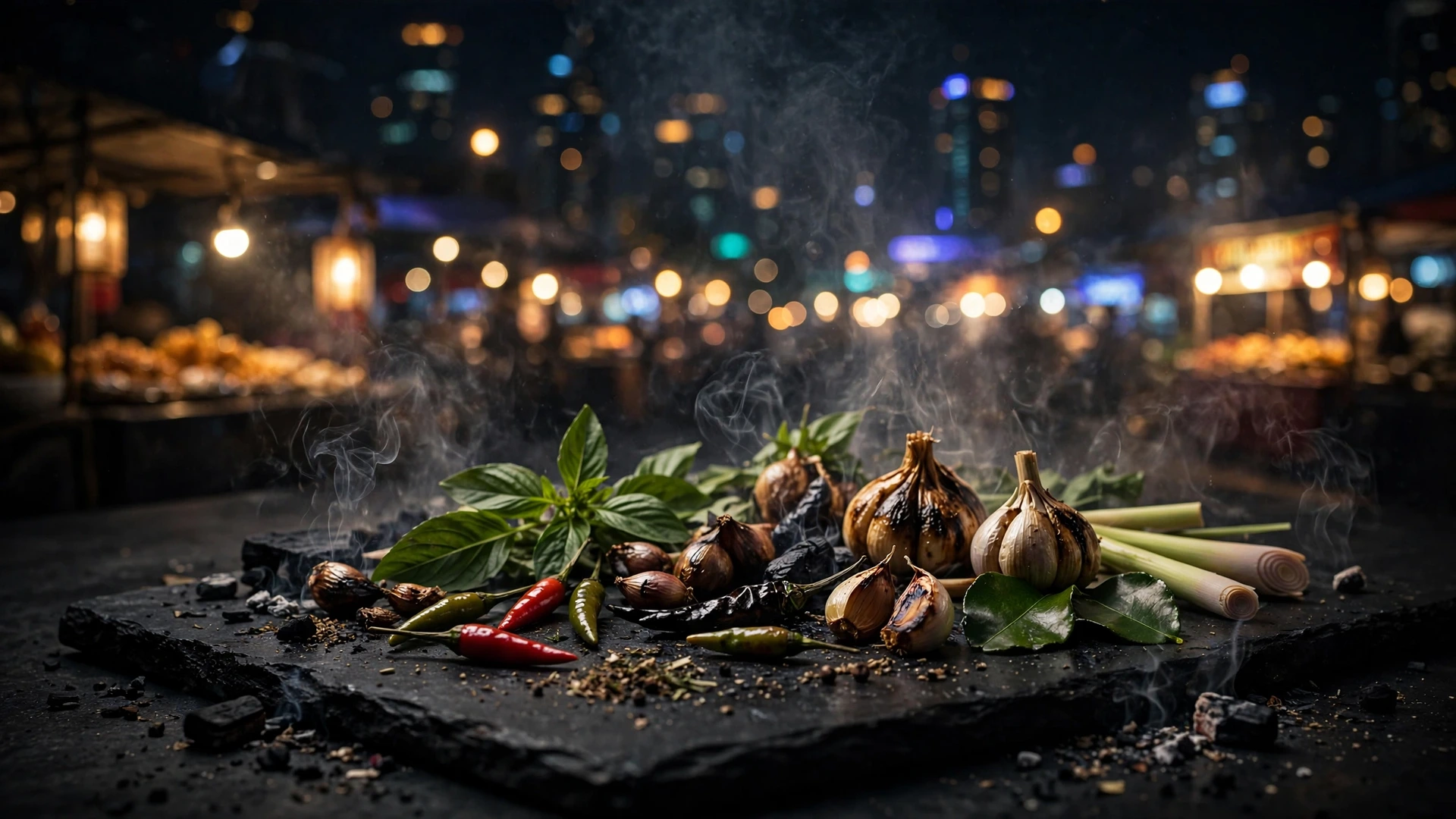 An artful course served at Siam Noir